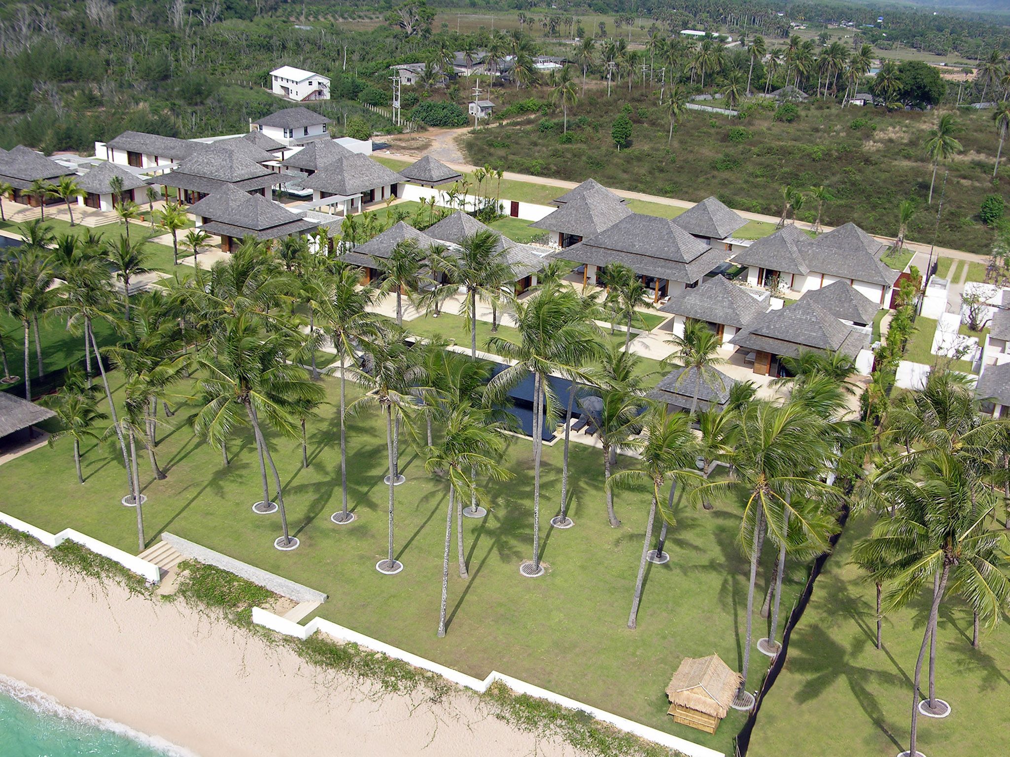 Villa Shanti - Aerial view