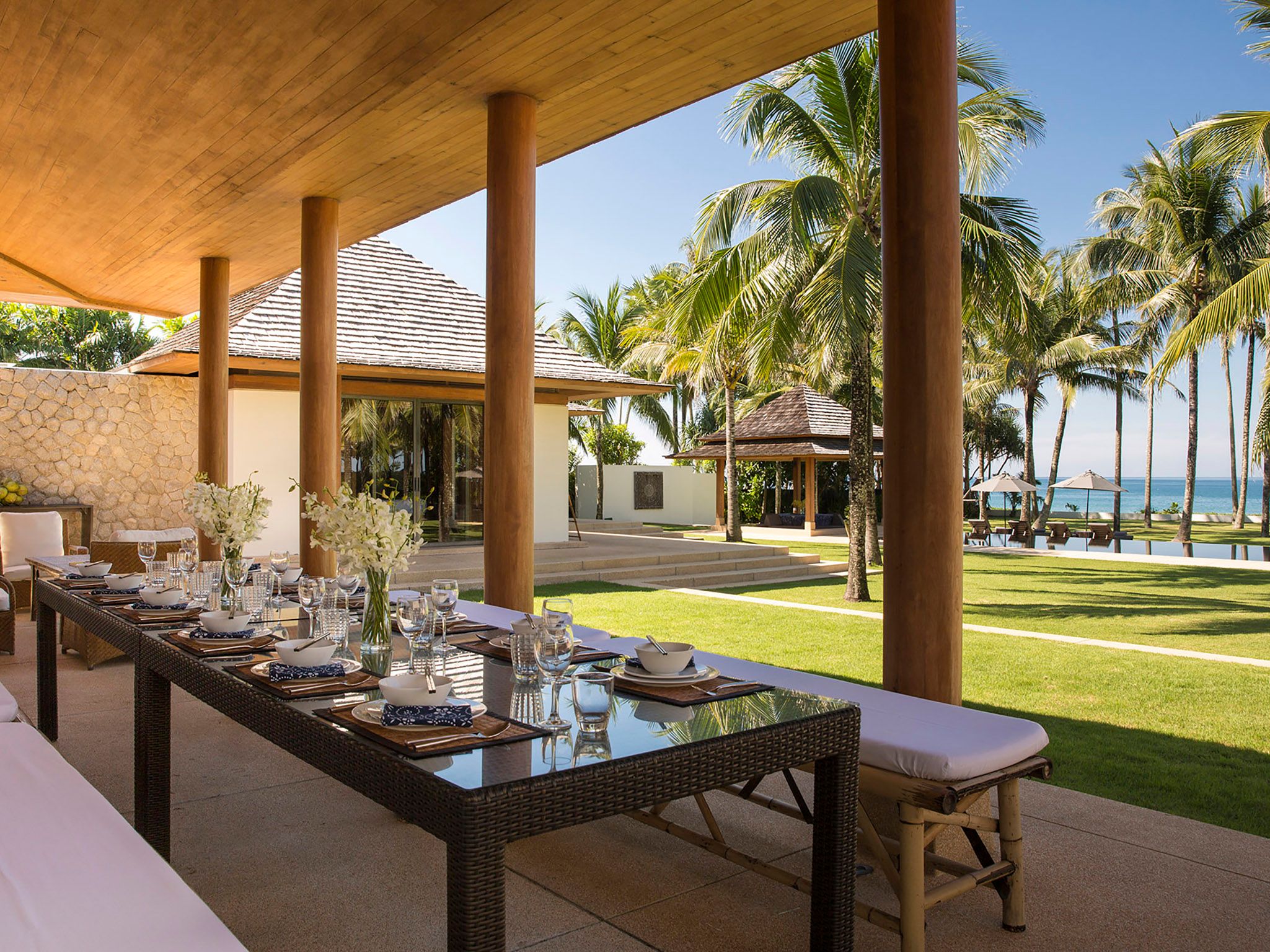 Villa Shanti - Outdoor dining