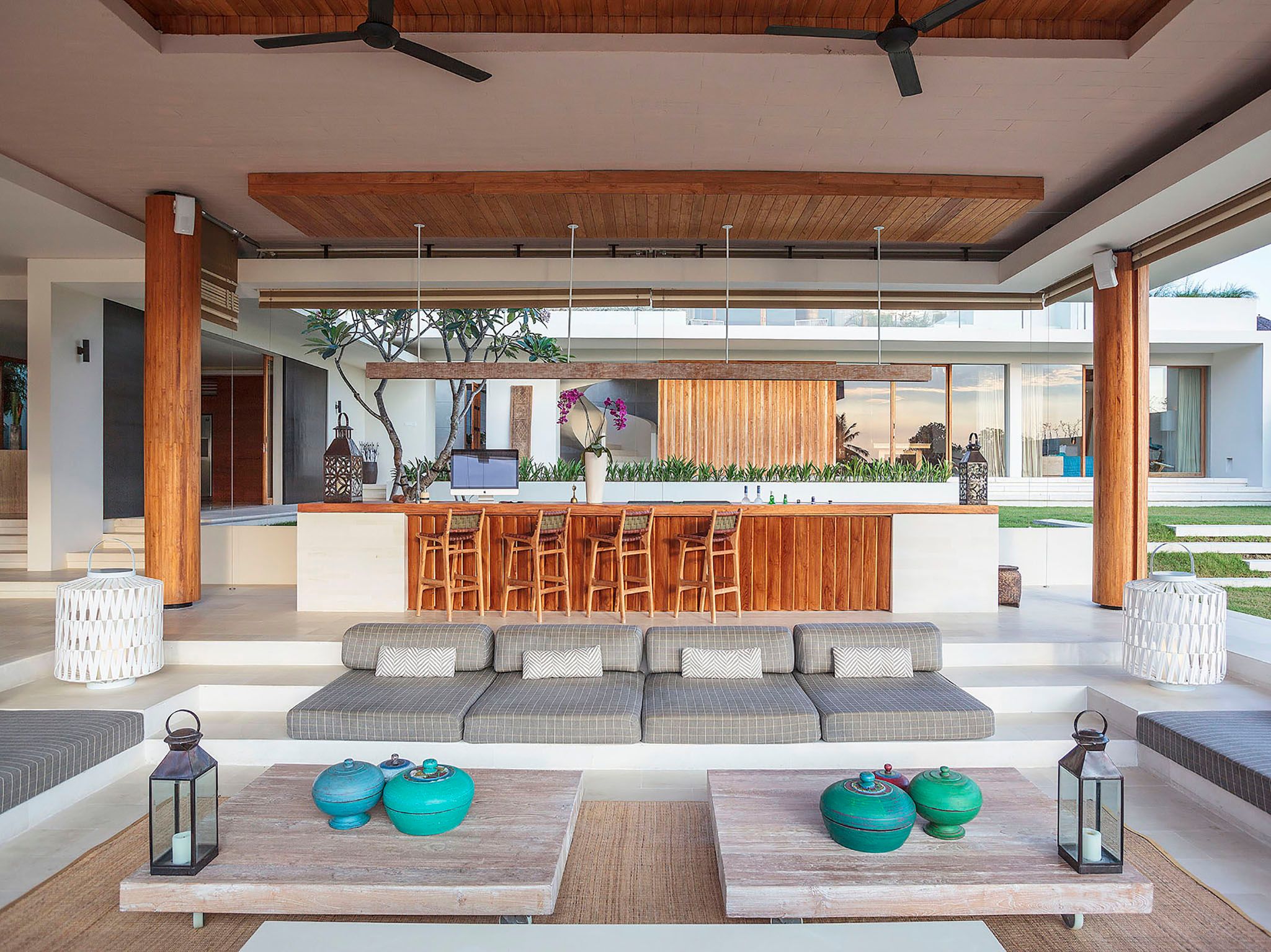 The Iman Villa - Open air lounge
