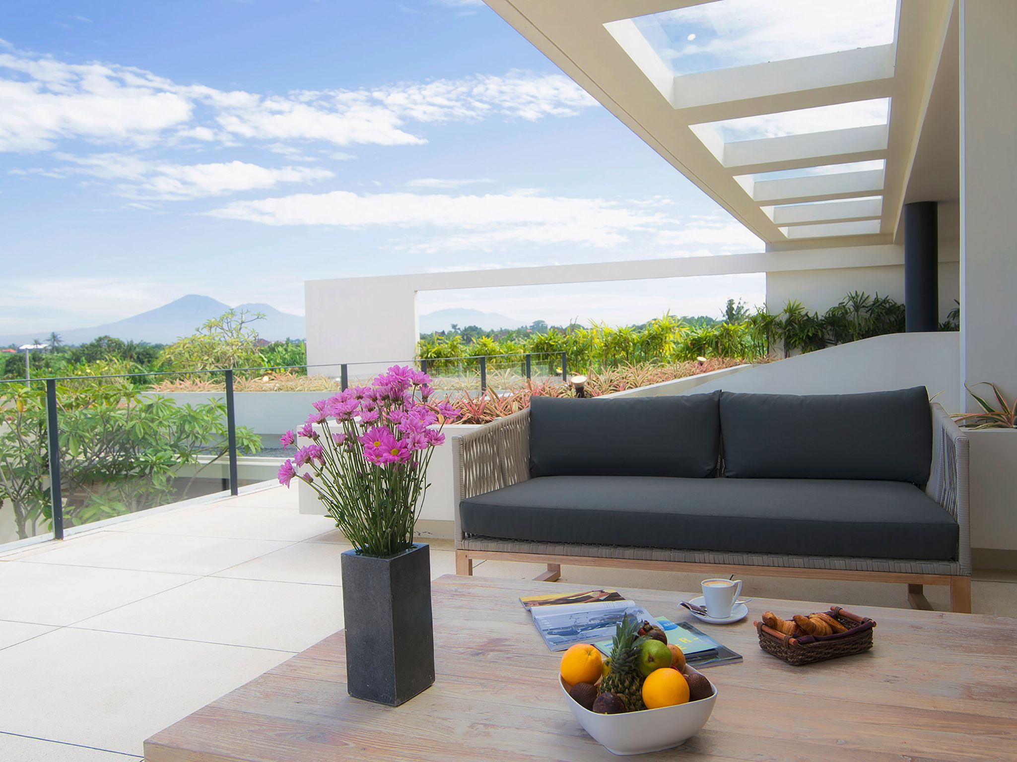 The Iman Villa - Master bedroom terrace