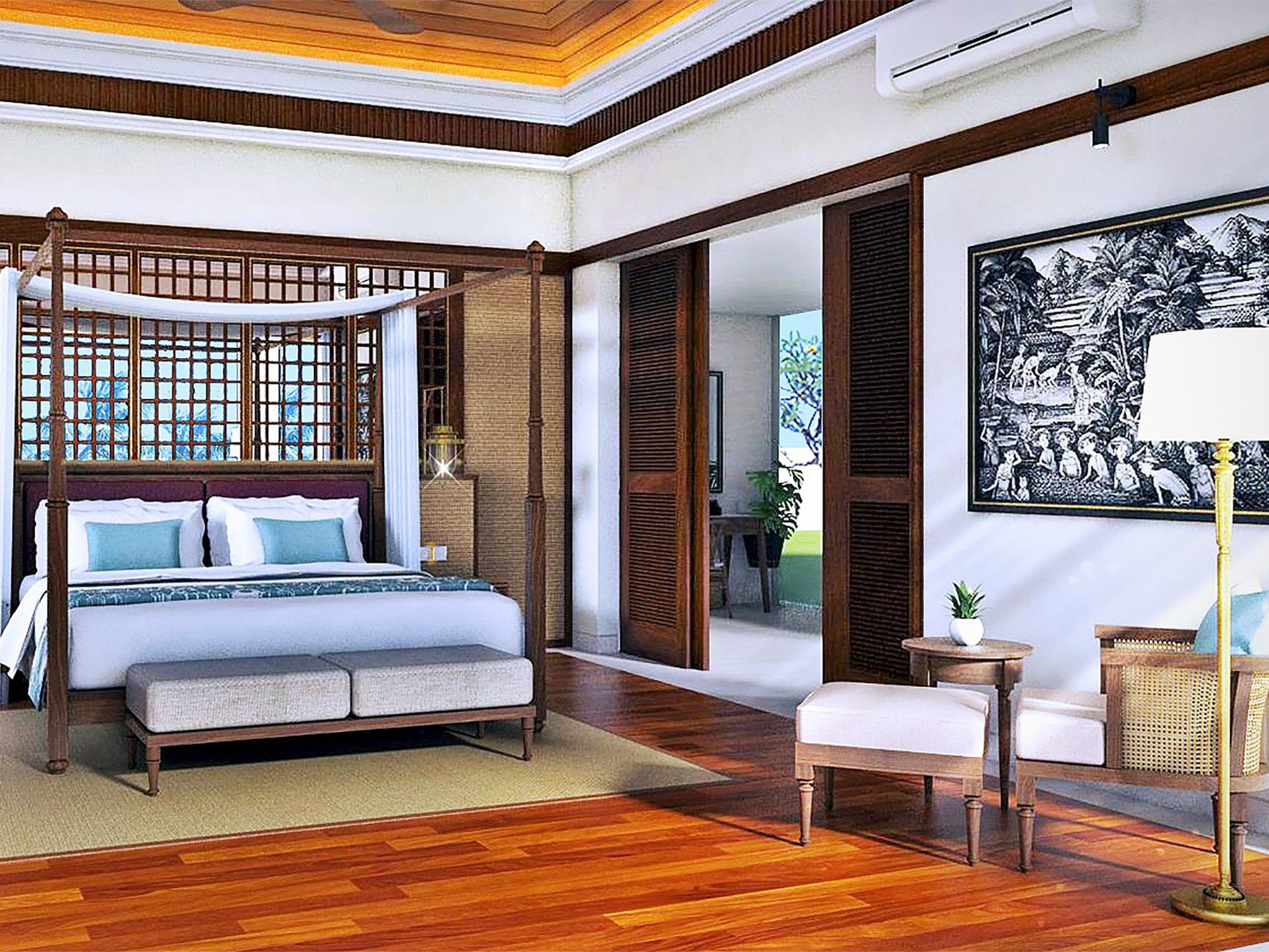 Villa Kailasha - Master Bedroom