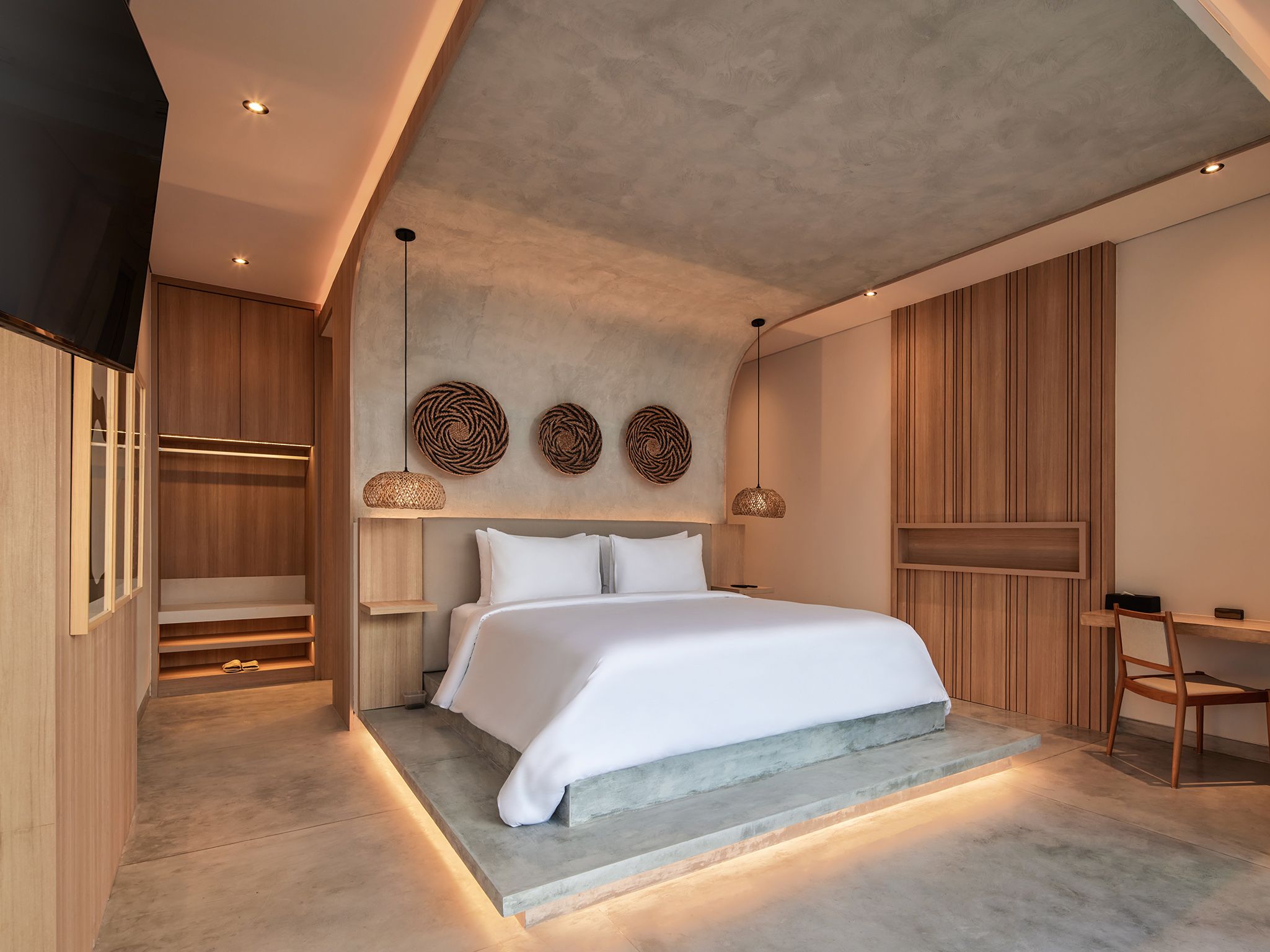 Villa Nini Elly - King bed and simplistic design
